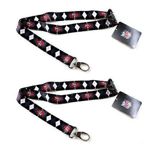 San Francisco 49ers NFL Argyle Snodd 2-pack
