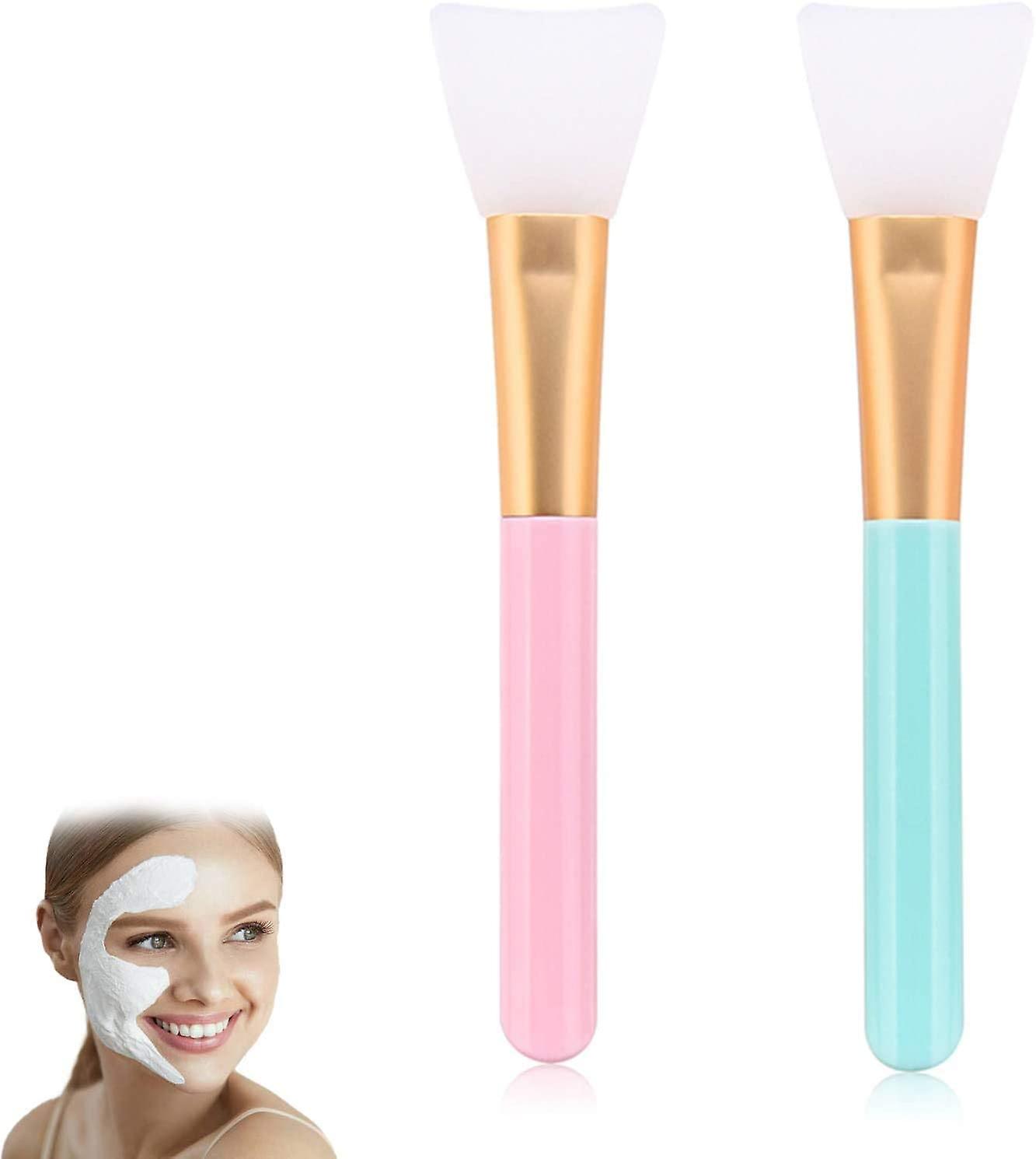 2pcs Silicone Facial Mask Brush