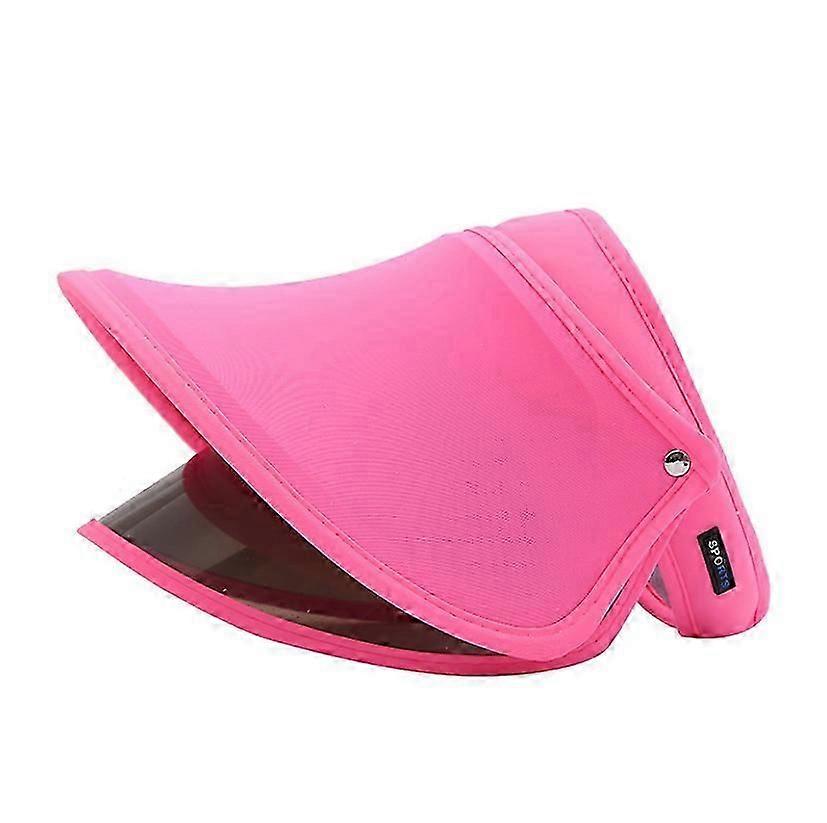 Sommarsolhatt damsolhatt cykling utomhus strandsolhatt (enkelt lager)