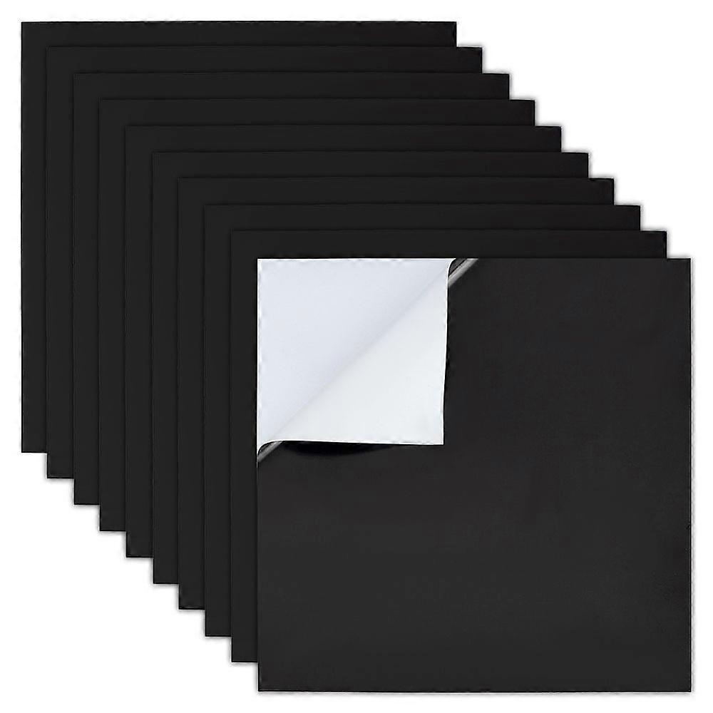 Laser Dimming Paper Laser Engraving Test Focus Paper Square Black 20x20x0.02cm