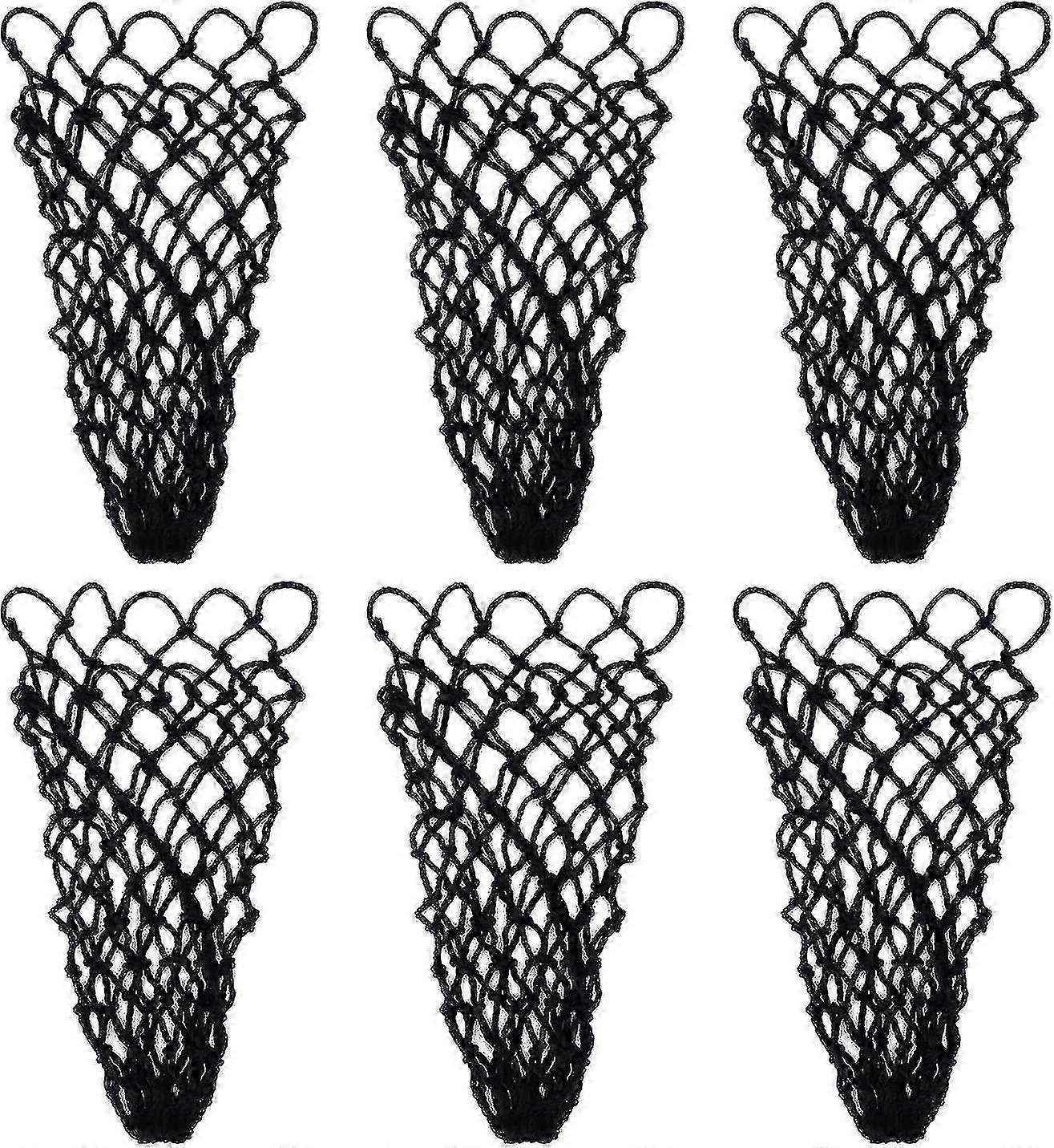 6pcs Baumwolle Pool Tisch Mesh Taschen Durable Pool Mesh Taschen Pool Tisch Zubehör