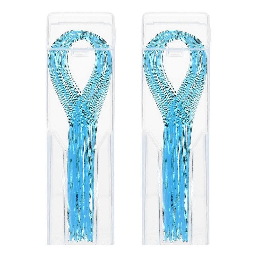 100 Pcs Retainers Dental Floss Threaders Bridges Floss Threader Bridge Dental Floss Braces Nylon Floss Brace Threaders Flossing