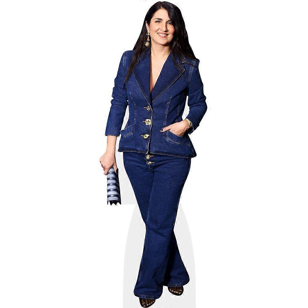 Geraldine Nakache (Denim) Cardboard Cutout (lifesize OR mini size). Standee. Stand Up.