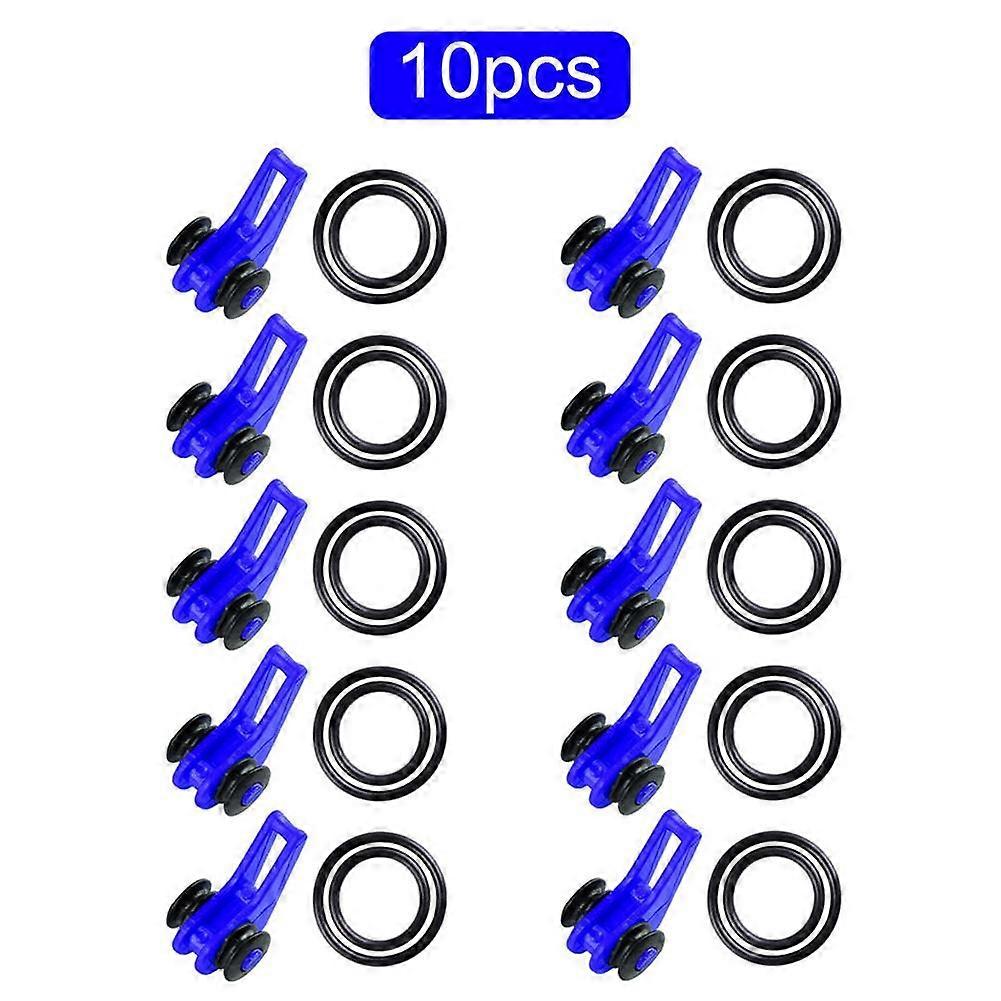 10pcs/lot Secure Your Fishing Gear with our Hook Keeper - Prevent Lost Bait and Lures with this Tackle Accessory