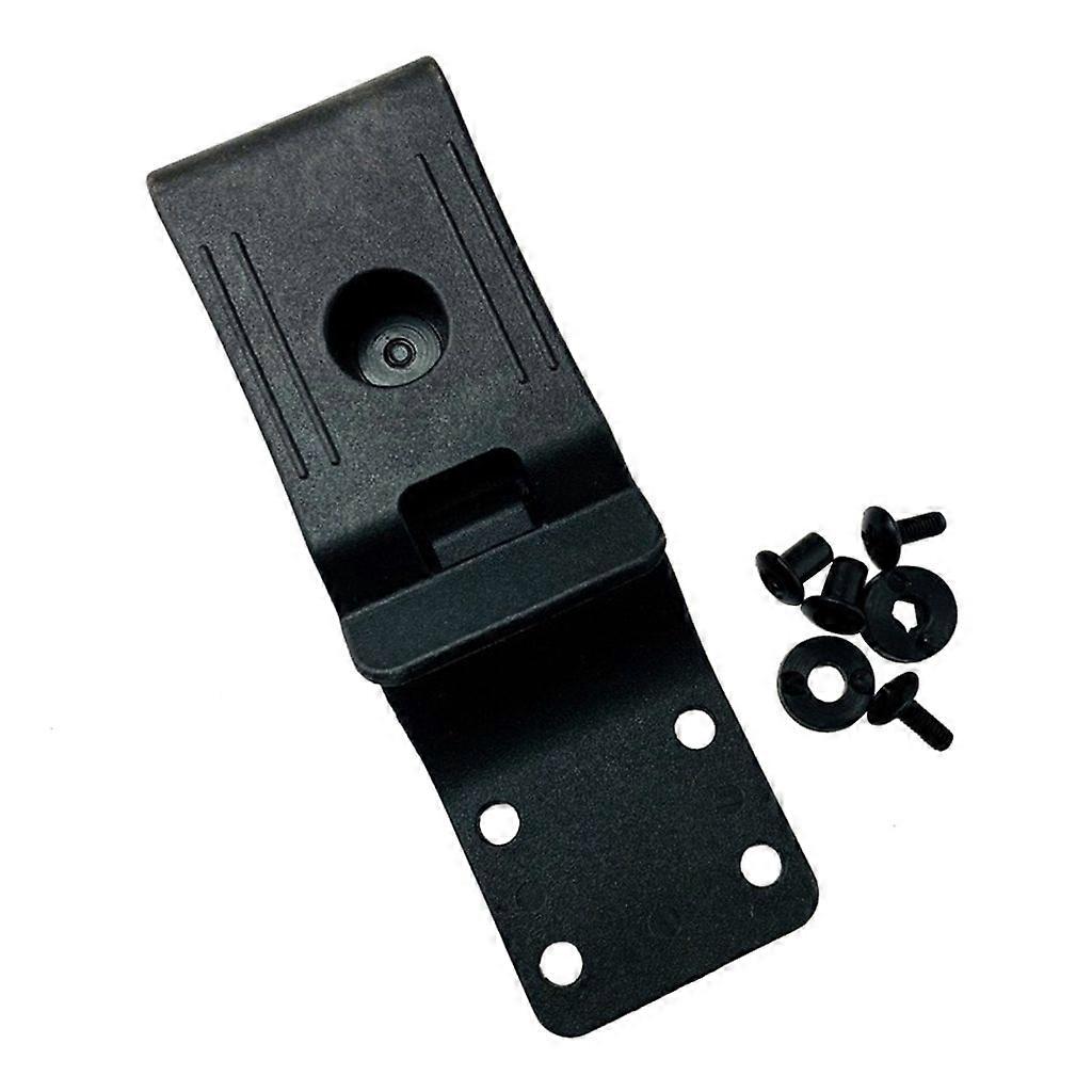 Long Belt Loop Clip DIY Knife Sheath Guns Mounting Screws 360-Degree Rotations