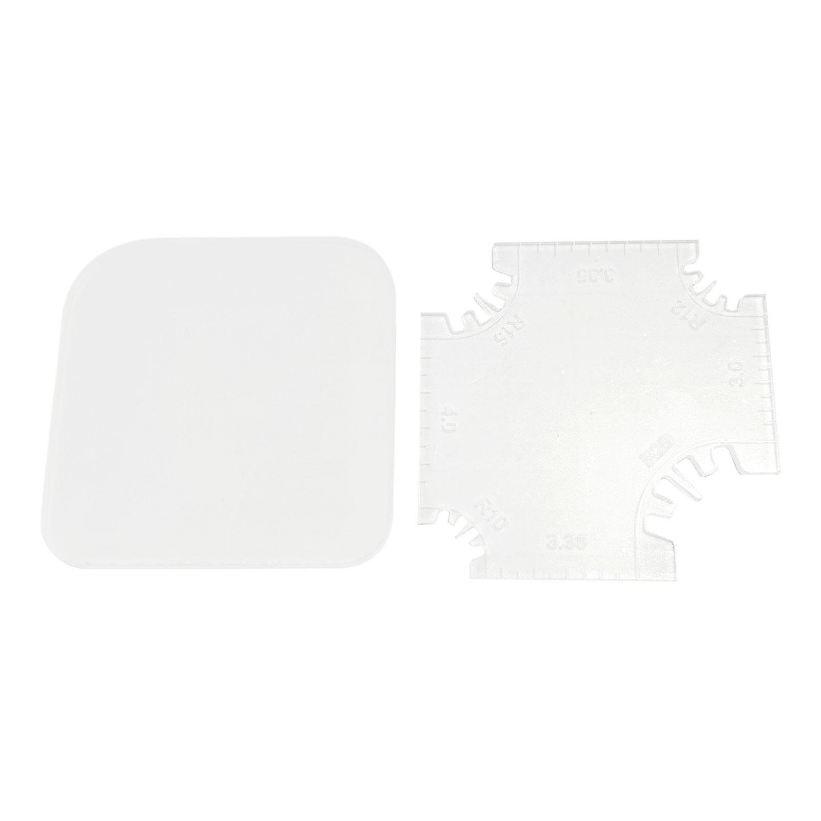 Zipper Corner Fitting Aid Clear DIY Leather Tool for Studio Househld Starter