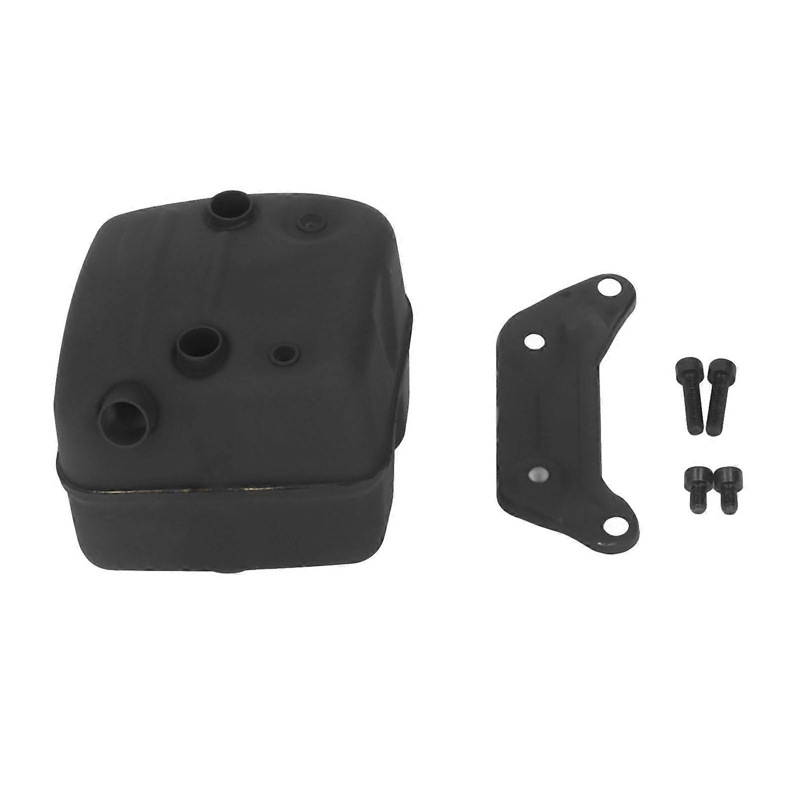 マフラー排気キット チェーンソー排気マフラー ガスケット付き Husqvarna 385 390 372 371 365 362 503765301 544029501