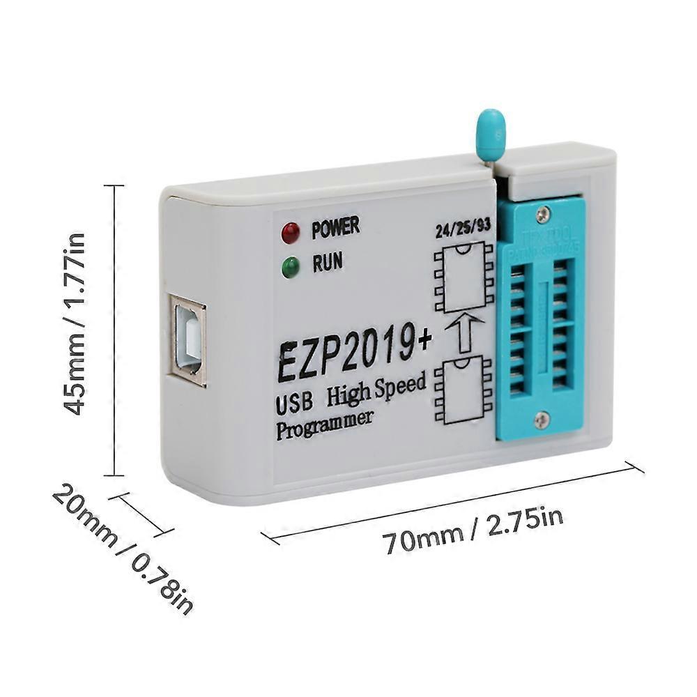 EZP2019 High Speed USB SPI Programmer Support 32M Flash 24 25 93 EEPROM 25 Flash bios Win7 Win8