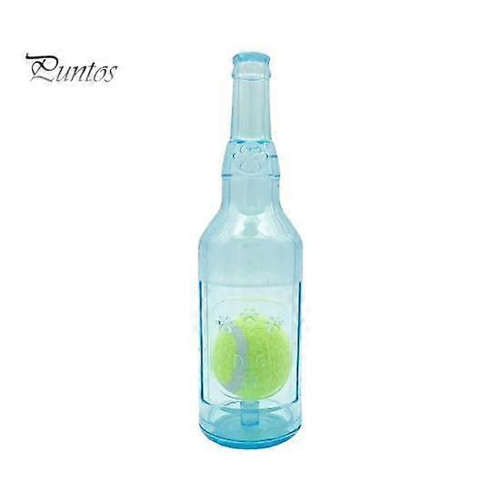 Crunchnplay Bottle Toy Zentric Shop Bottle Toys for Dogs Water Bottle Chew Toy Plastic Bottle Cruncher with Squeaky Tennis Ball
