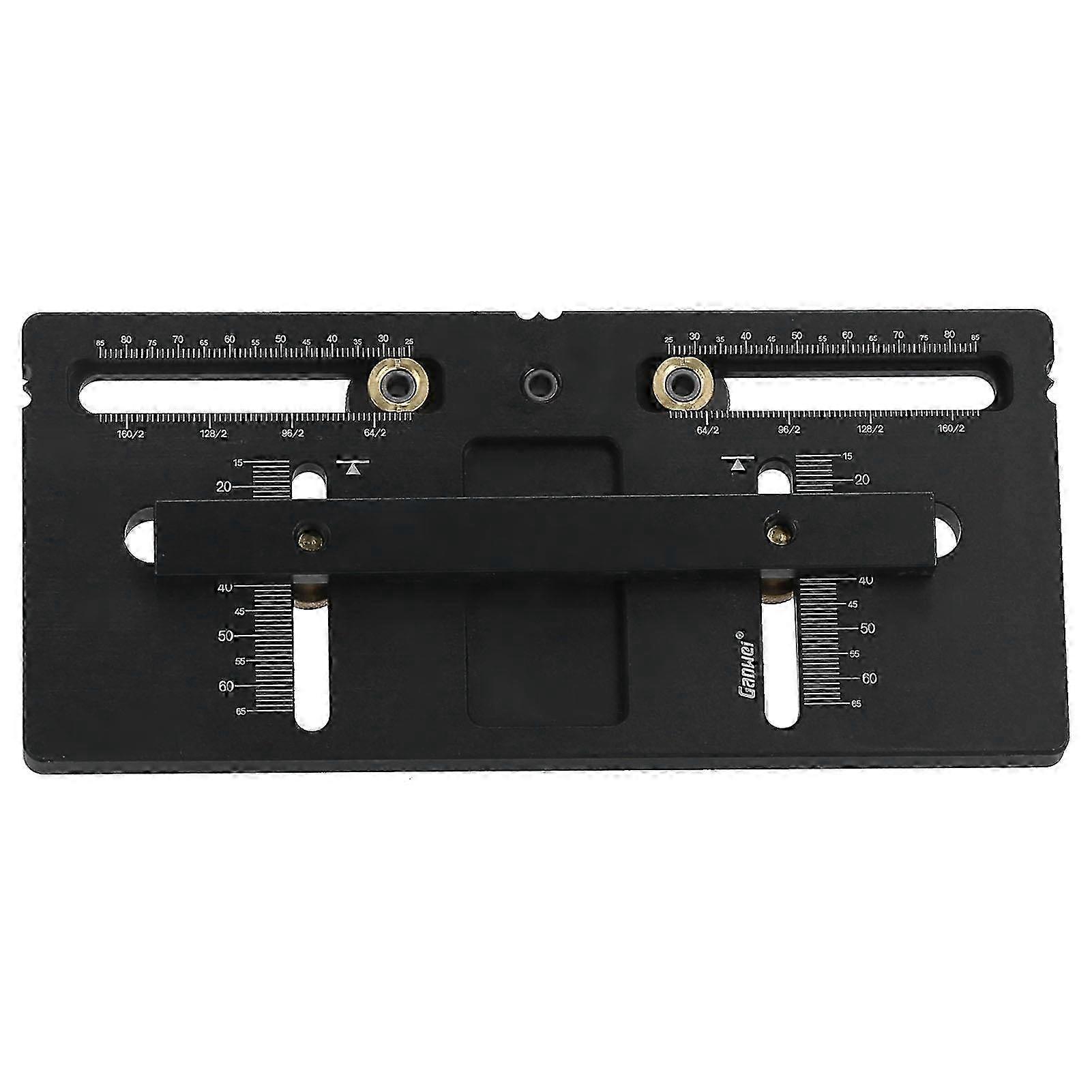 Punch Locator Adjustable Furniture Handle Aluminum Alloy Punching Positioner Measuring Tool