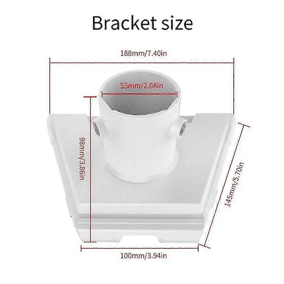 لمحول الأنابيب Gen3 محول أنبوب دائري محول بلاستيكي الجيل الثالث ملحقات قوس الأقمار الصناعية