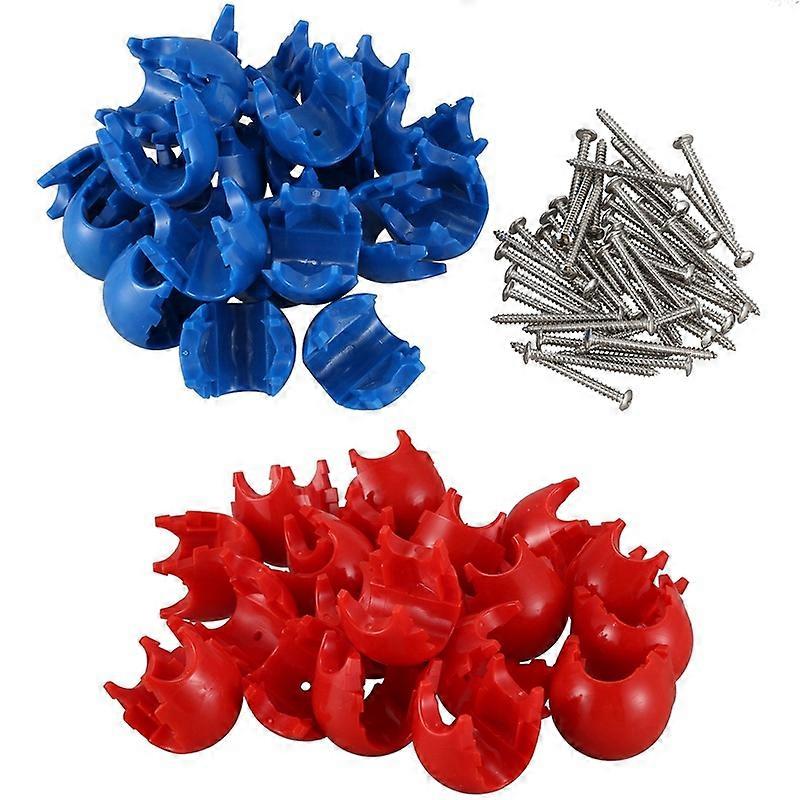 20Pcs Climbing Rope Net 16mm Plastic Connector Net Buckle Accessories