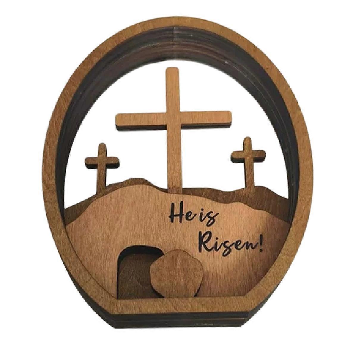 Christian Easter Decoration Resurrection Scene Tray Kit