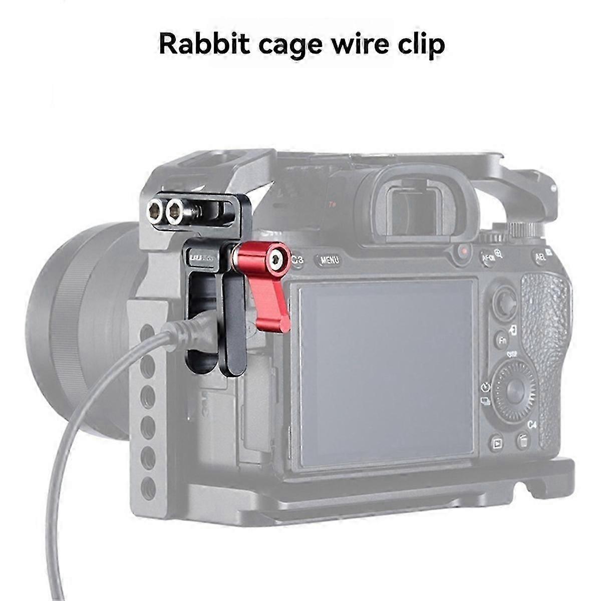 A72 / A73ケージケーブルクランプ用R068ケージケーブルクリップDSLR / Micro-SDカメラ用P2025041100879