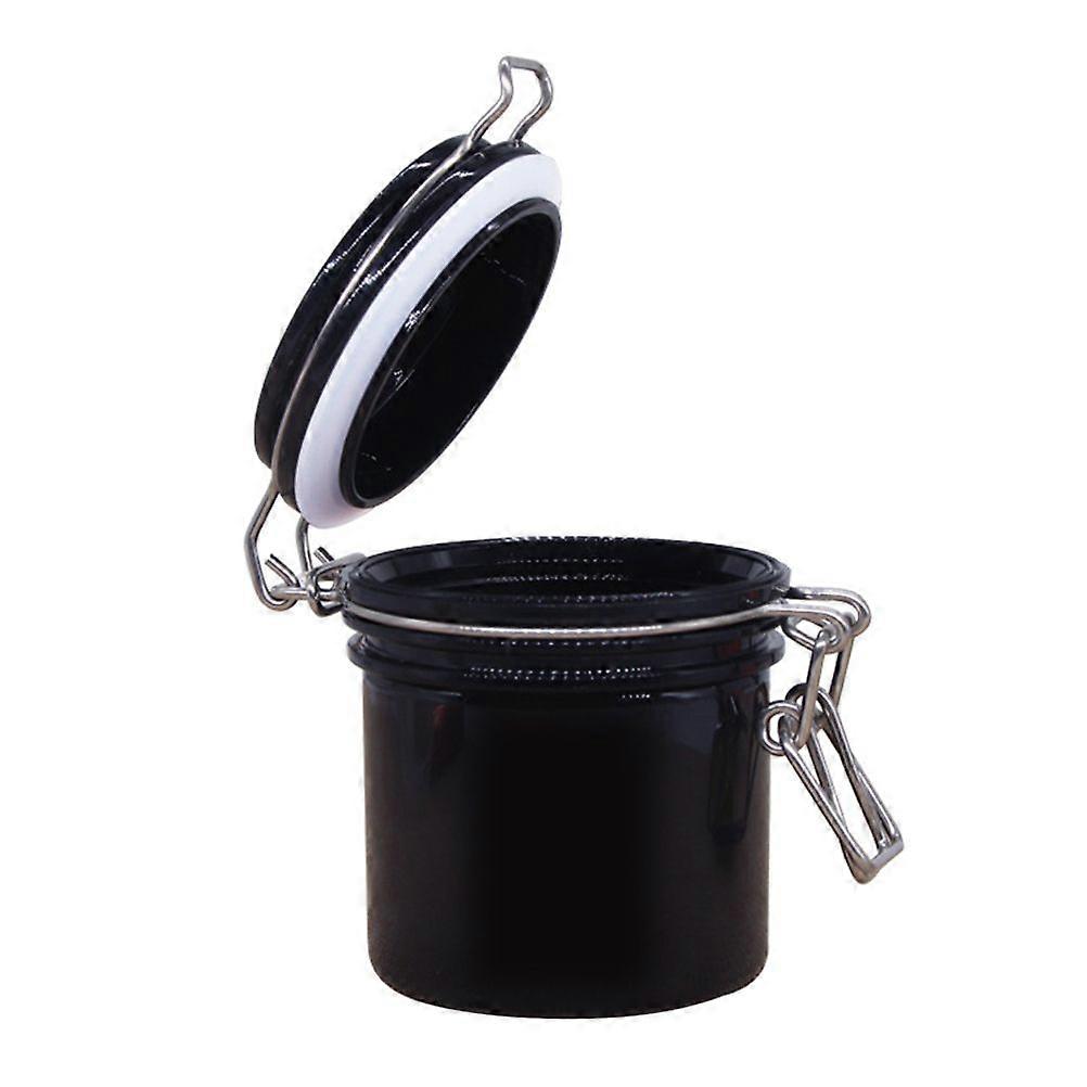 1Pc Grafting False Eyelash Glue Storage Jar Activate Carbon Glue Storage Box (Black)