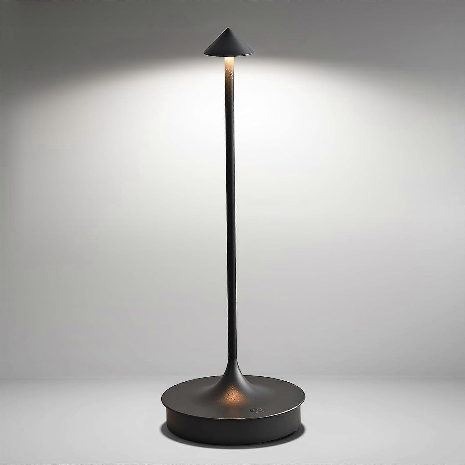 Cordless Desk Lamp Rechargeable LED 4000mAh Battery Powered Touch Dimmable Lamp