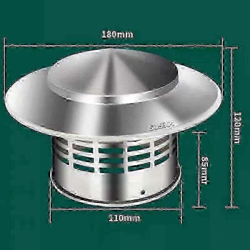 Weatherproof Stainless Steel Chimney Cap for Stove Pipe Protection