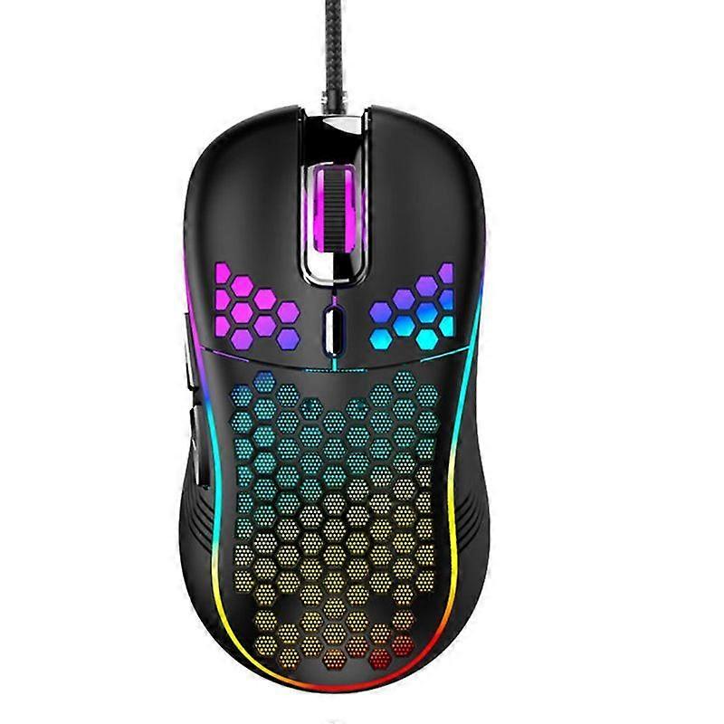 Wired mouse - TD - 7 light colors - Ergonomic - 7200 DPI - USB