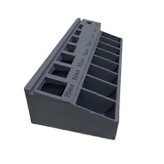 M3 Bolt Classification Tray 7 Measure Slots PLA Durable Automatic Organizer Workshop Heavy-duty Bolt Classifier