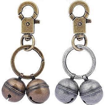 2 Set Dog Bell, Pet Bells For Dog Cat Collar Durable Pet Tracker Collar Pendant