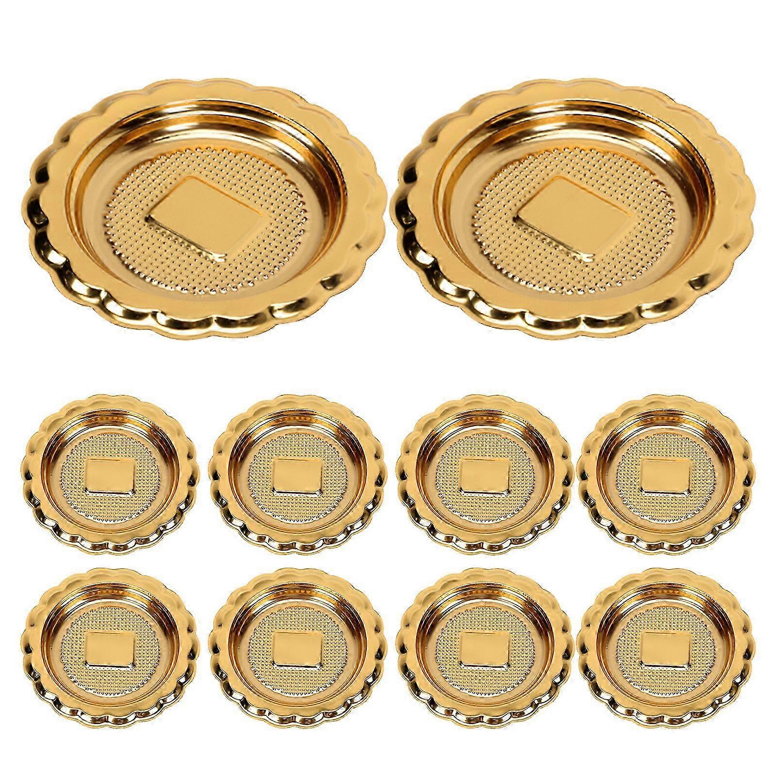 20pcs Plastic Cake Serving Trays for Birthday Parties