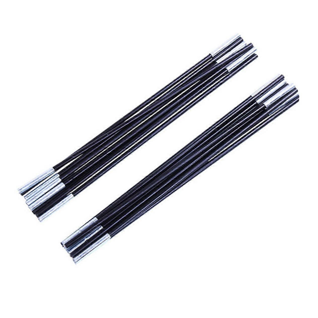 2pcs Multiplayer Tent Pole Replacement Fiberglass Tent Kit Pole Replacement Kit for Tent Pole