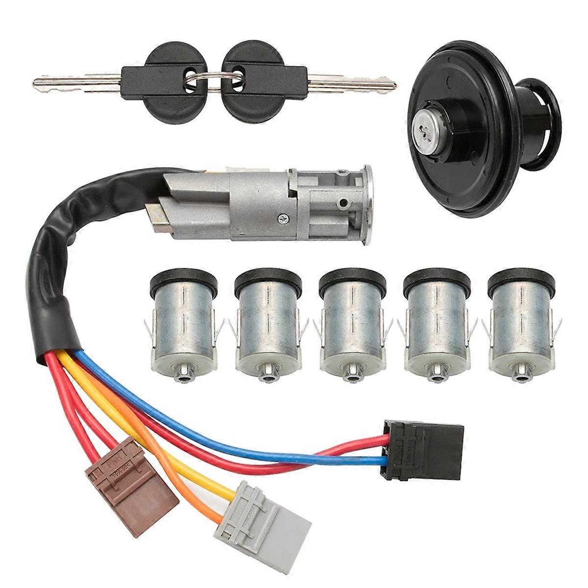 Lock Set Ignition Switch Kit 4162F4 4162L9 4162S1 4162-S1 for Jumpy Expert Scudo Door Lock Barrels