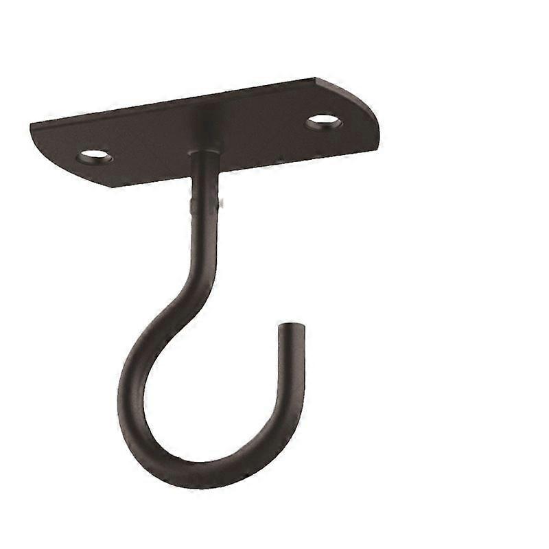 4Pack 6.5cm Black Ceiling Hooks for Hanging Plants