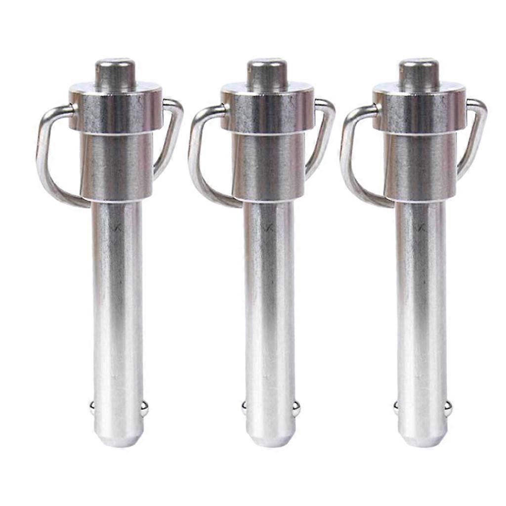 Set of 3 Quick Release Ball Lock Pins Lock Quick Release Release Lock 40mm