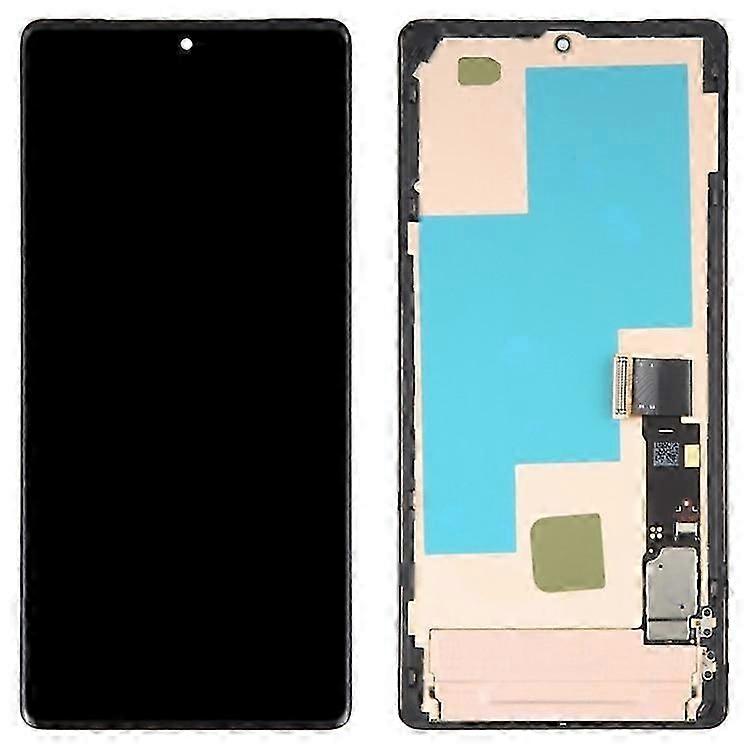 Compatible For Google Pixel 7 Pro 5G GP4BC GE2AE Grade C OLED Screen and Digitizer Assembly + Frame Replacement Part (Without Logo