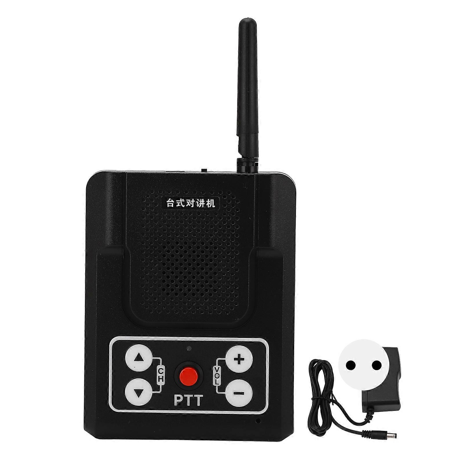 Desktop Intercom 80dB 5W Wall Mount Adjustable Frequency Home Communication System