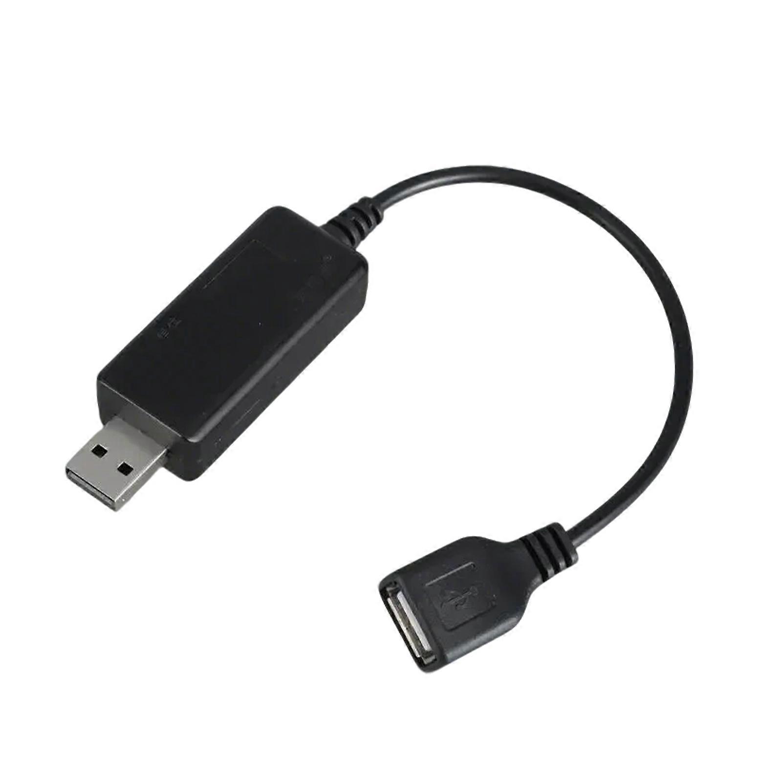 5V-18.8V USB Extension Remote Control 62 Gear Adjustable Speed Power Step Up Cable Speed Controller Cable for Fan
