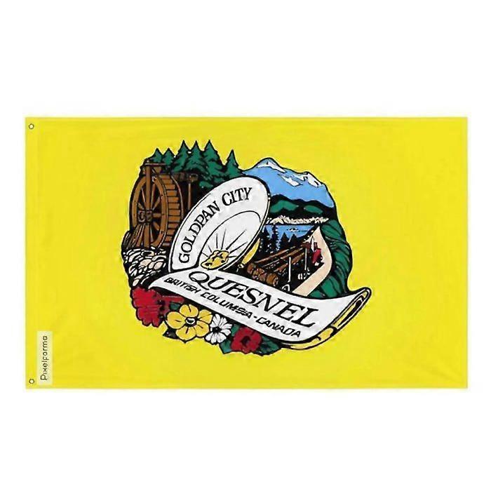 Quesnel Flag – 96 x 144 cm – Polyester – Iron Grommets – Durable