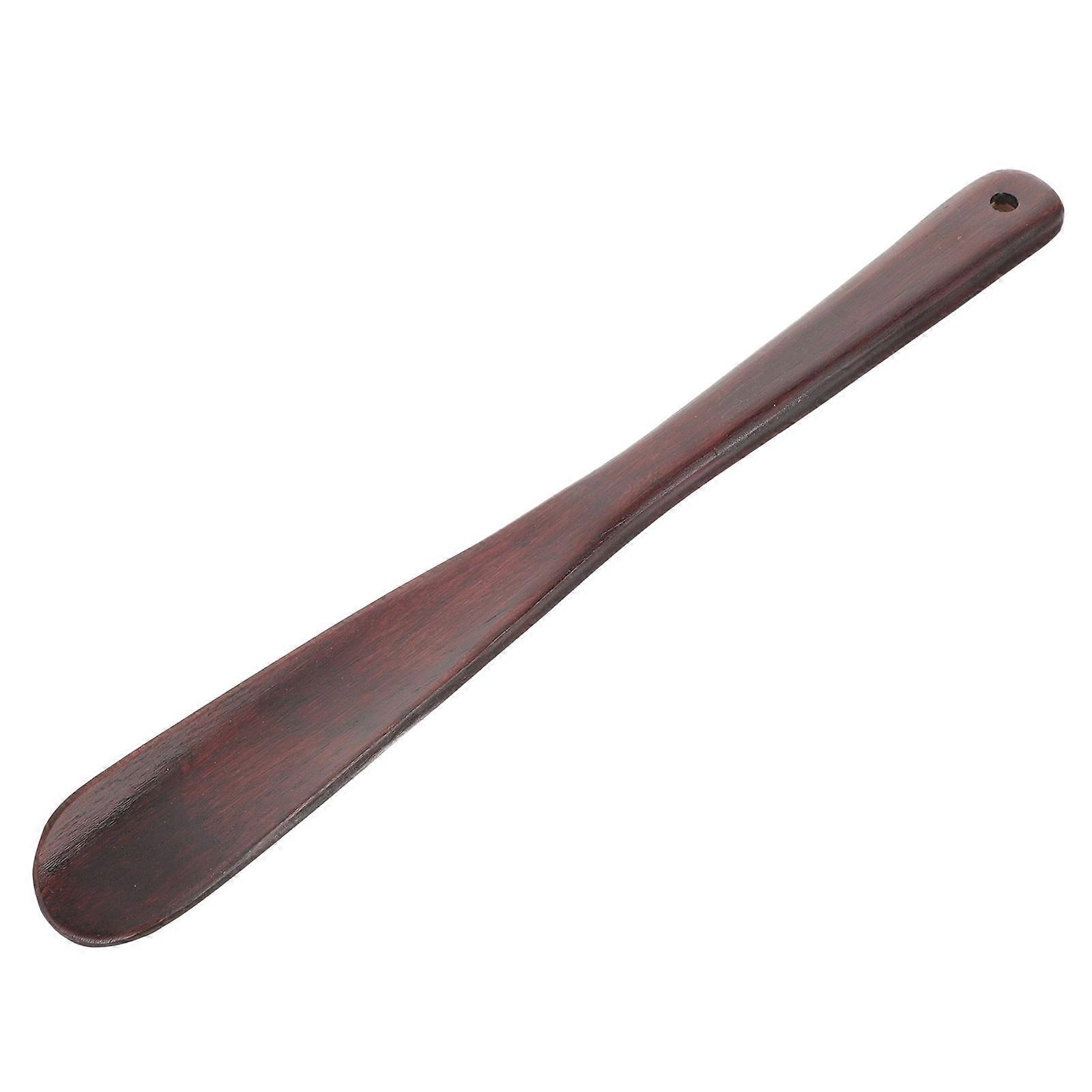 Portable Long Shoehorn for Seniors – Ergonomic Bamboo Shoe Helper for Effortless Shoe Wearing, Reduces Bending, Fits All Shoe Types and Boots