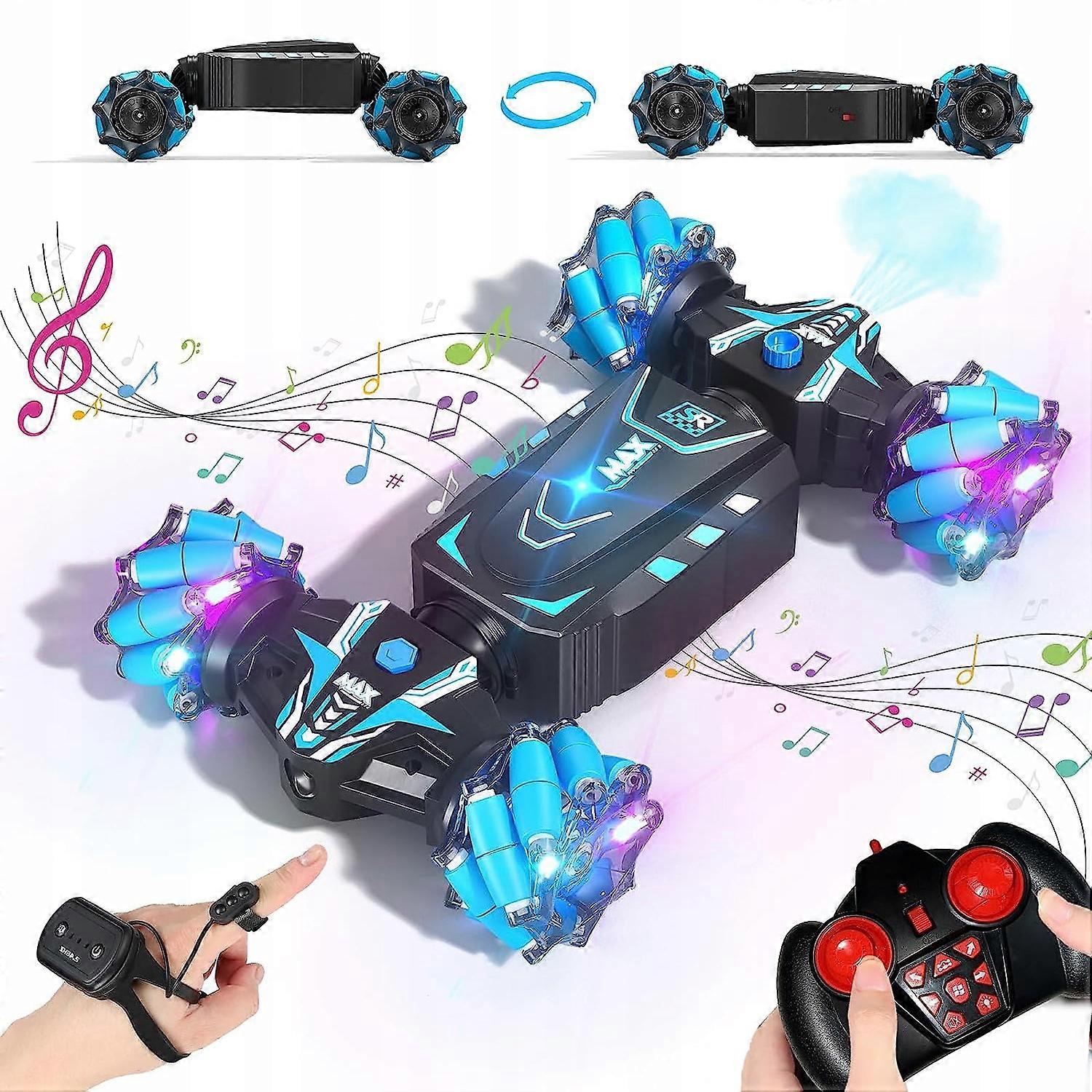 4wd Remote-controlled Car With Gesture Control