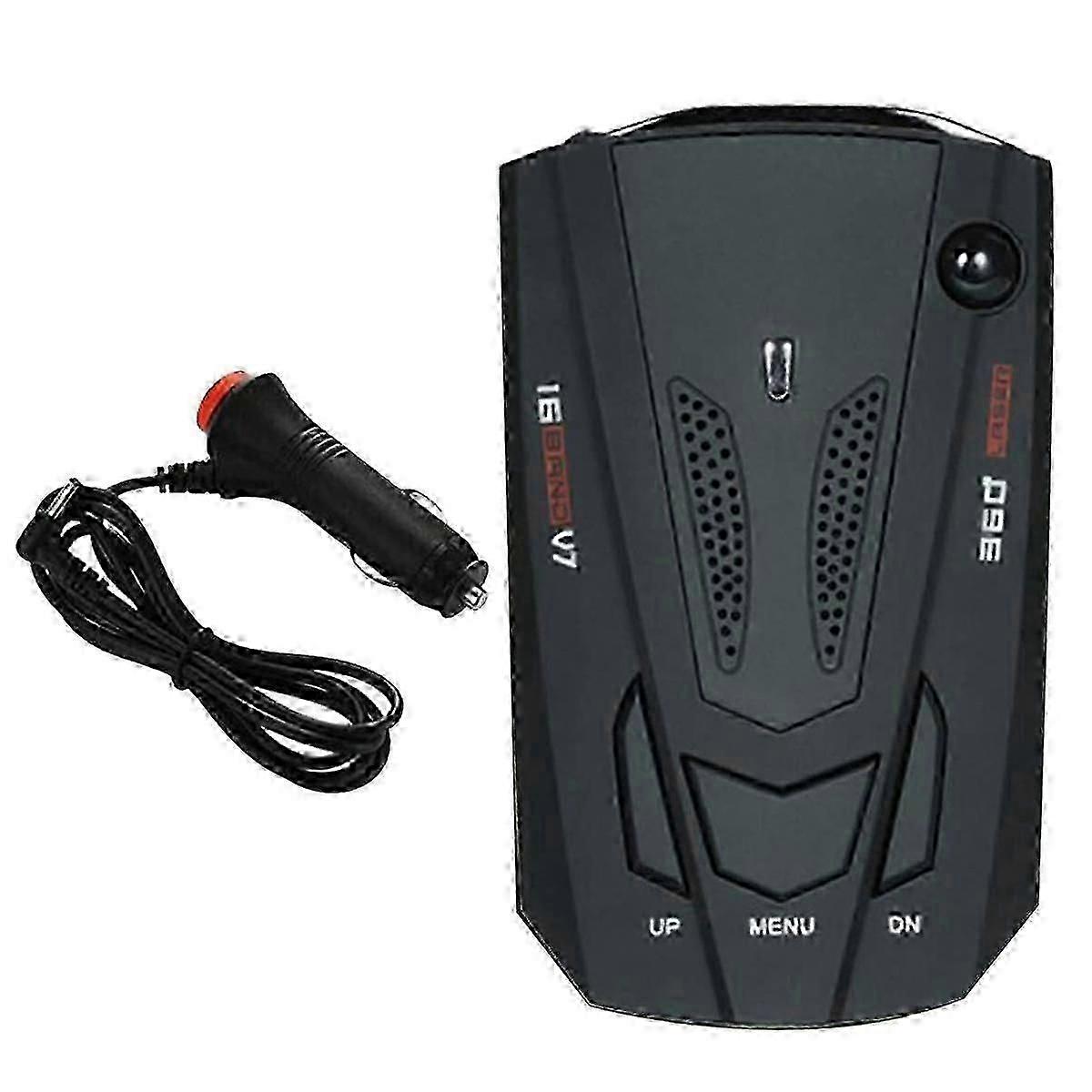 Radar Detector for Cars Automatic 360 Degree City/Highway Mode, Voice Alerts, Prompt Driving Aids for Cars KB
