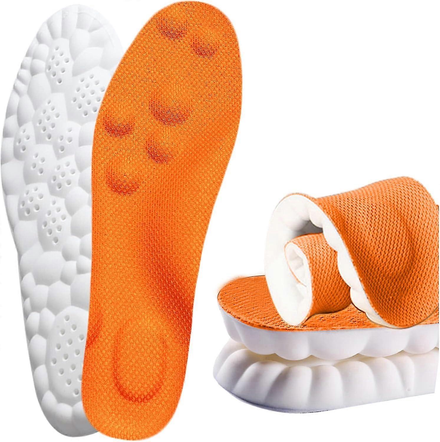 Semelles intérieures en mousse à mémoire de forme avec soutien de la voûte plantaire pour hommes et femmes - Inserts de chaussures pour plus de confort