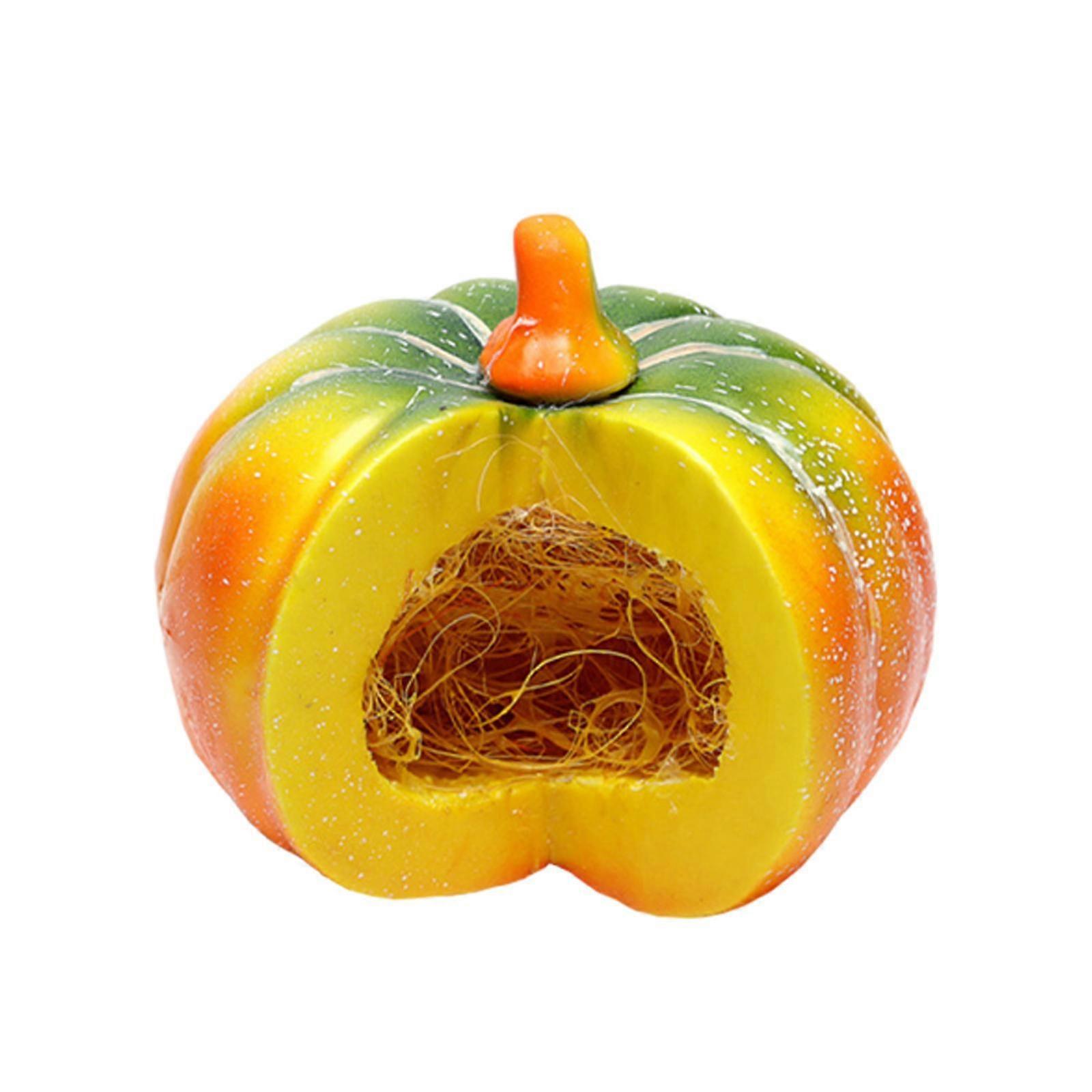 Artificial Fall Autumn Pumpkin Vegetable Props Halloween Decoration Sturdy for