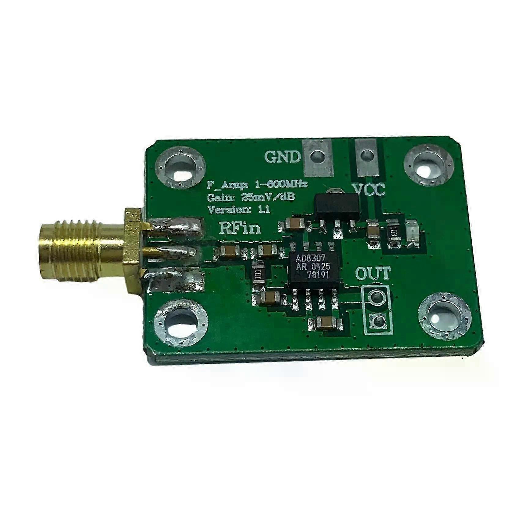 AD8307 RF Power Meter Logarithmic Detector Power Detection 1-600MHz RF Detector Power Meter