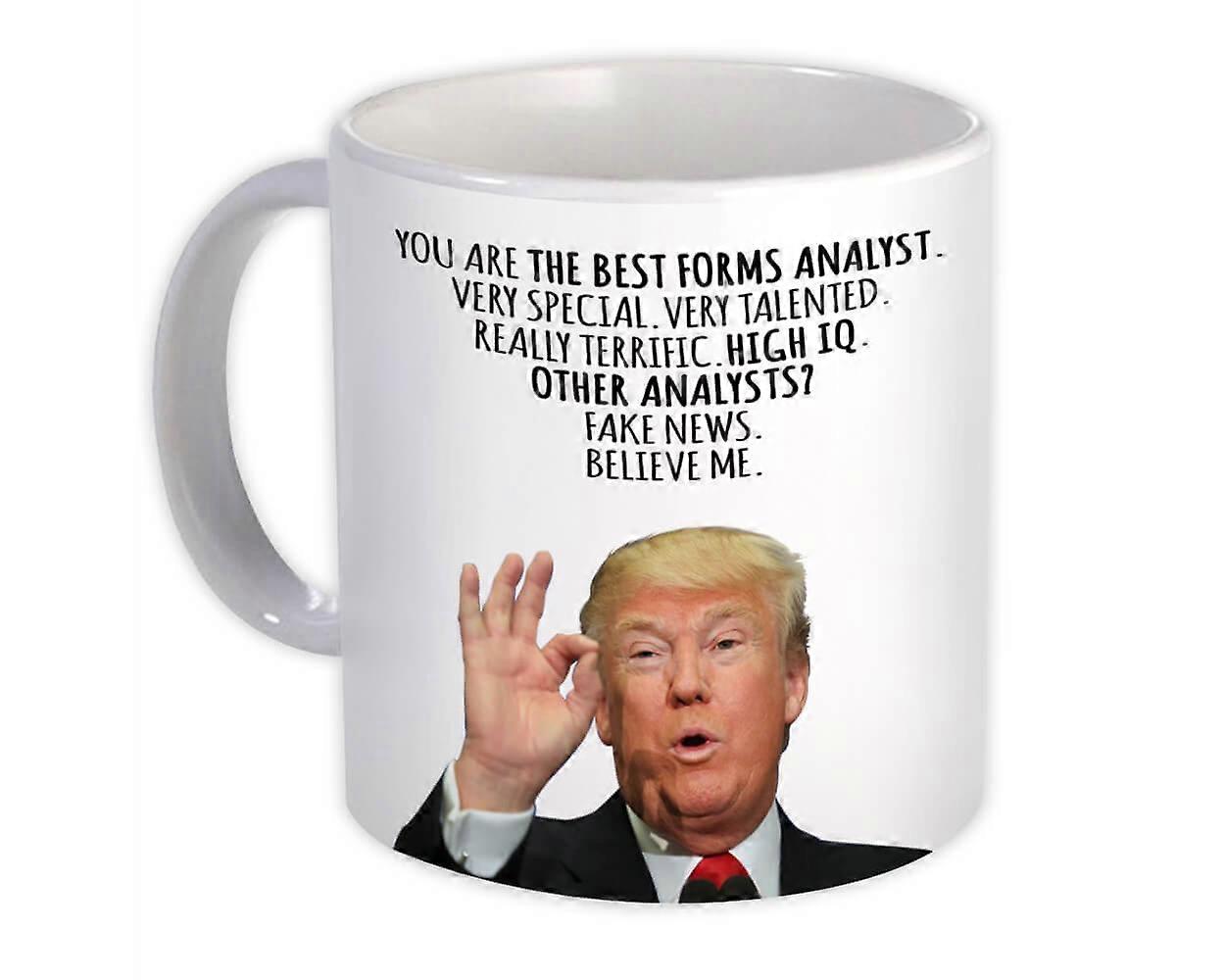 Great Forms Analyst Gift Funny Trump : Mug Professions