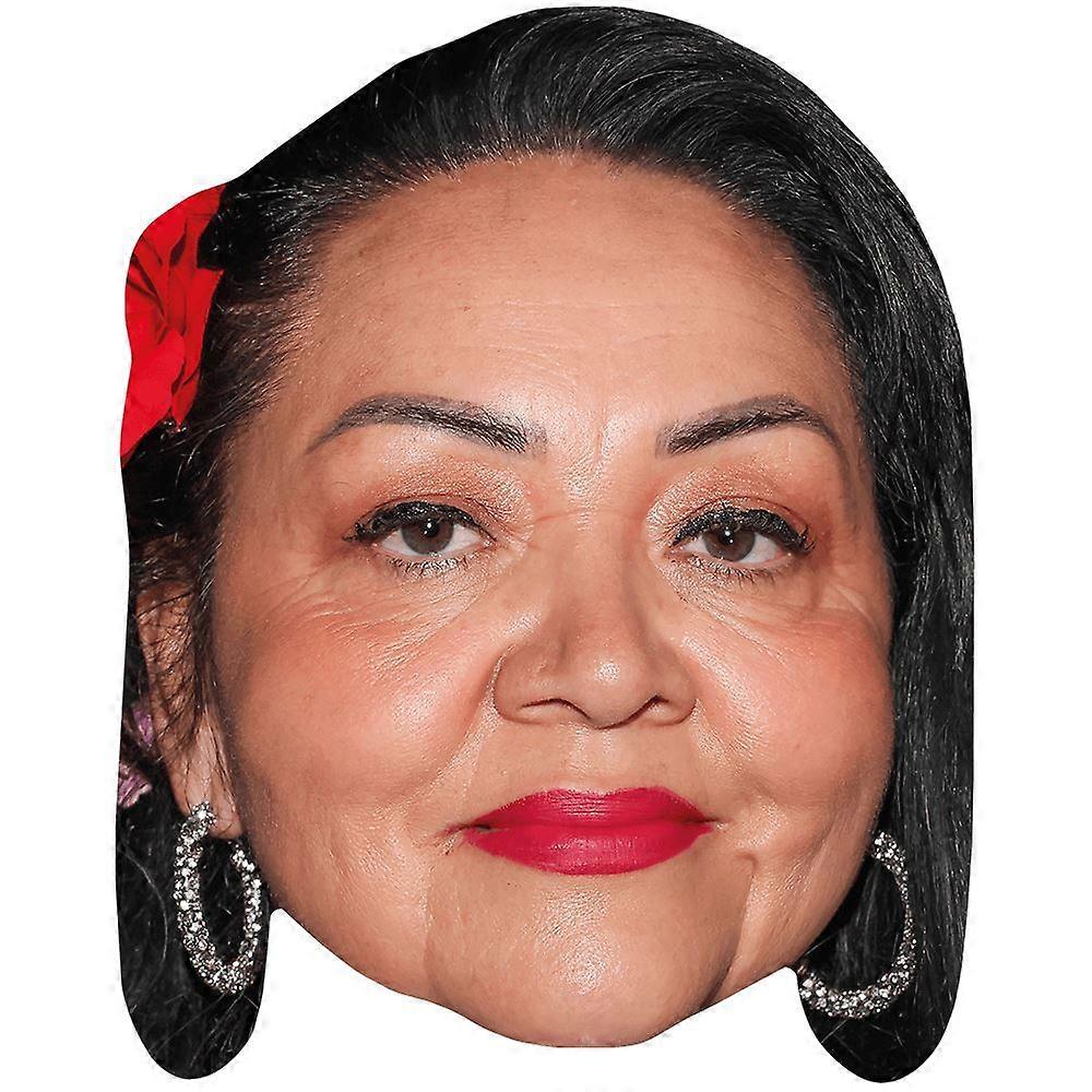 Josefina Lopez (Smile) Celebrity Mask, Flat Card Face