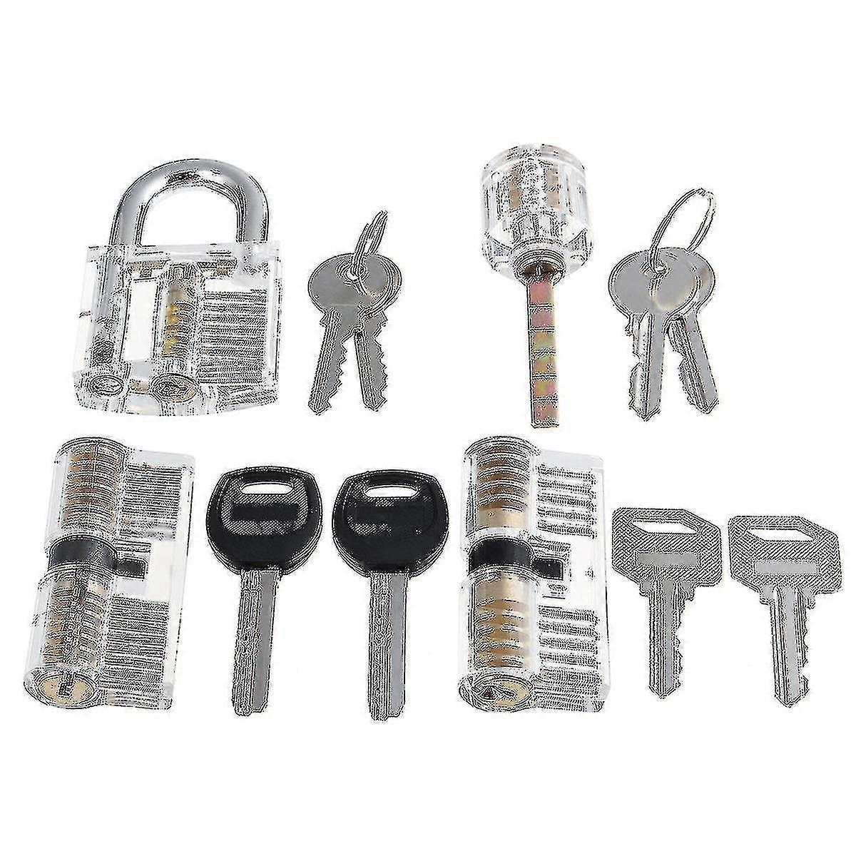 35-Piece Professional Lock Pick Set for Locksmiths, Beginners, Lock Picking Tools with Case