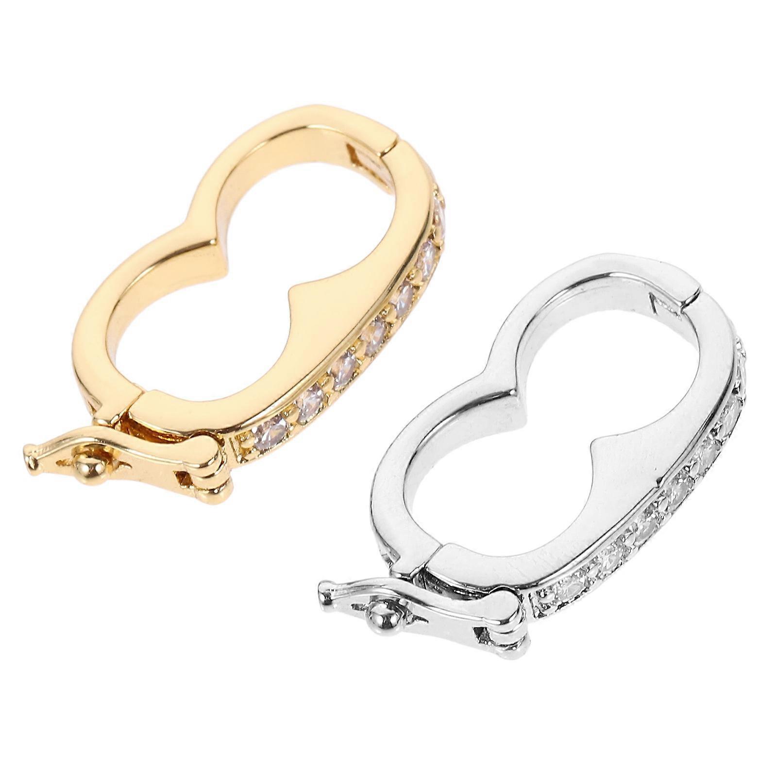 Clasp for Necklaces, Adaptable to Multiple Designs