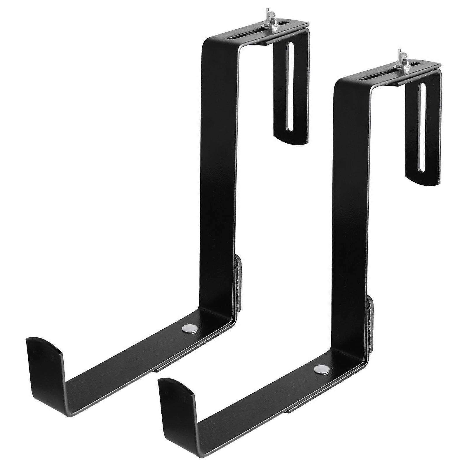 1 Pair Wall Planter Hooks for Flower Pots with 2 Anchors