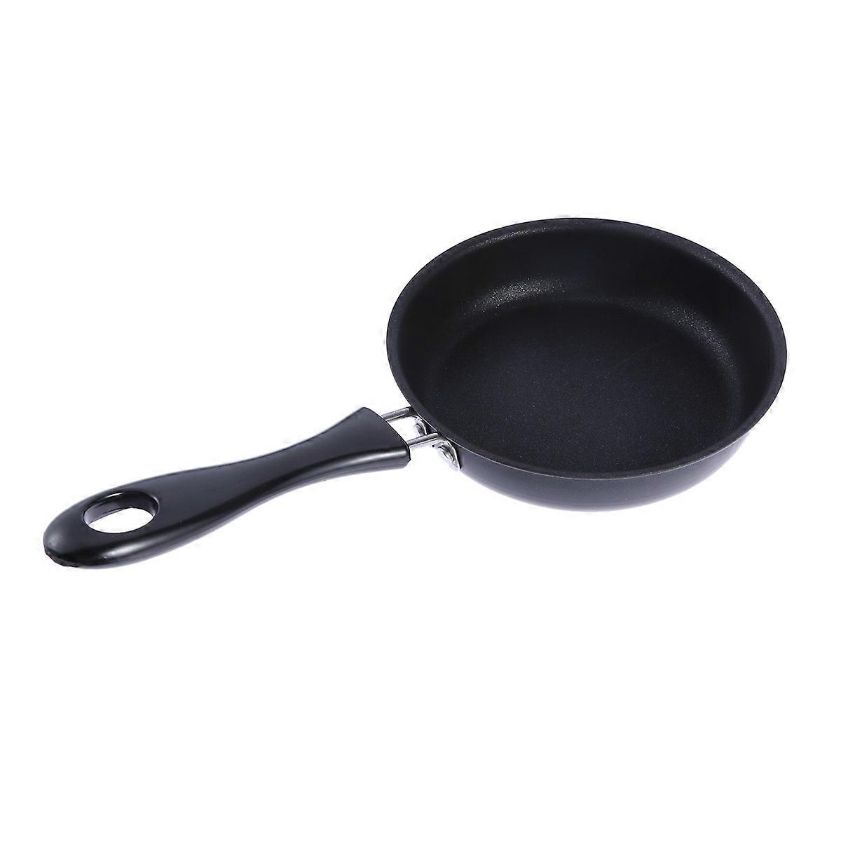 Compact Non Stick Frying Pan for Eggs & Omelettes – Portable Cookware for Induction & Gas Stoves with Lid, Ideal for Pancakes & Camping