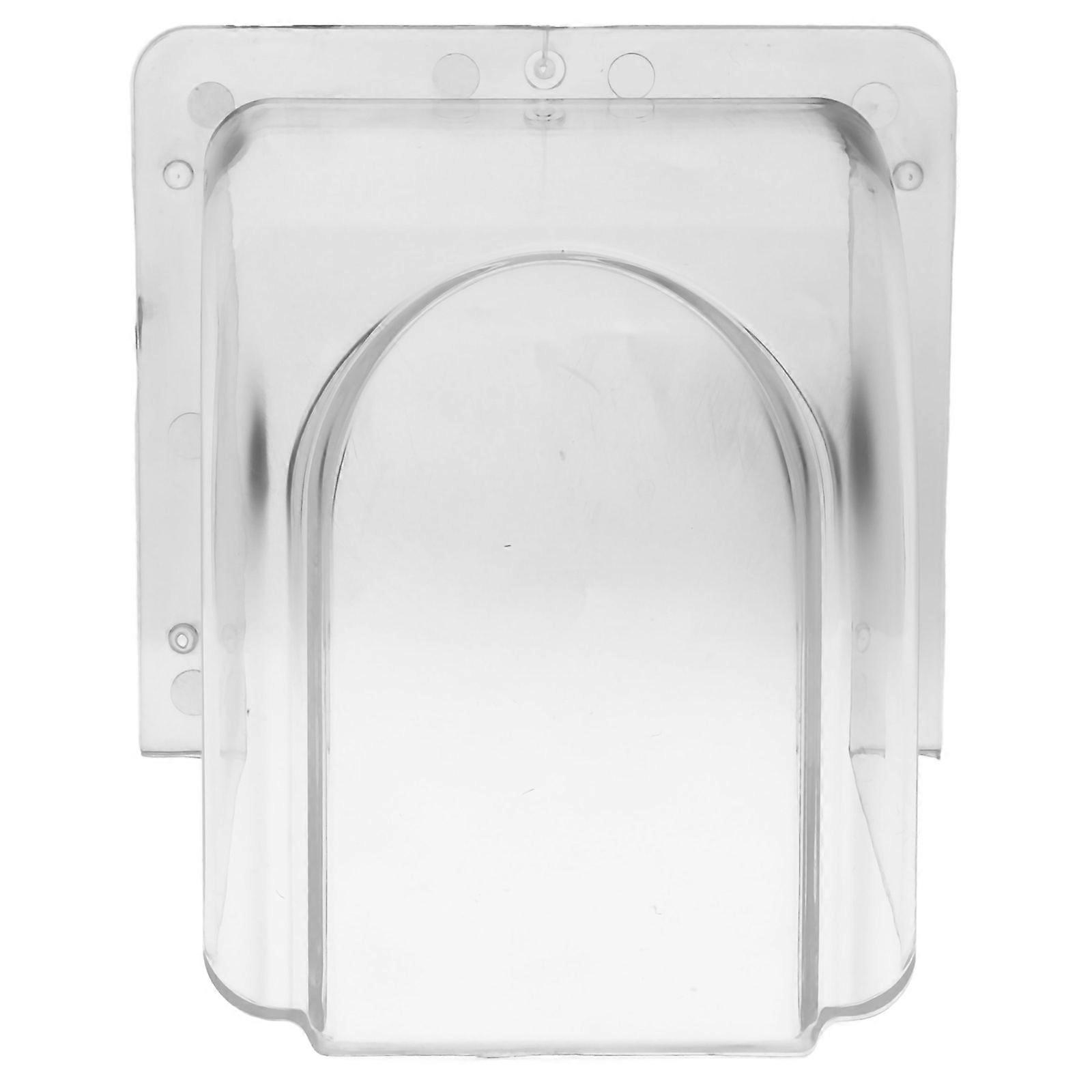 Clear Protective Case for Doorbell, Stops Rain Damage, Quick Installation Process