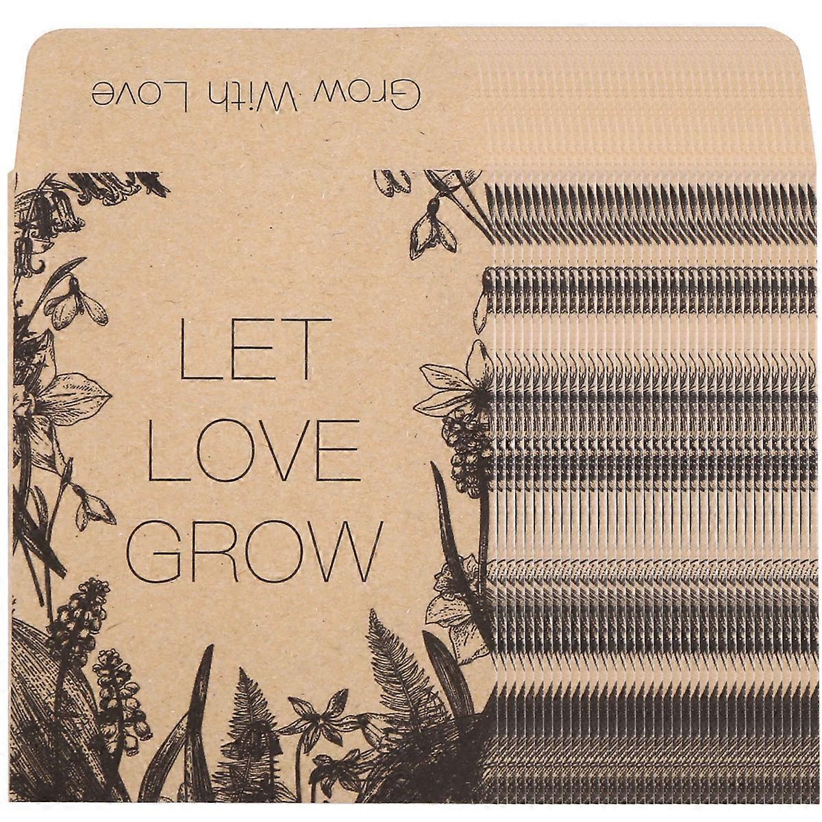 200 Pcs Seed Envelopes, Seed Packets Envelopes, Self Adhesive Sealing Seed Saving Envelopes for See