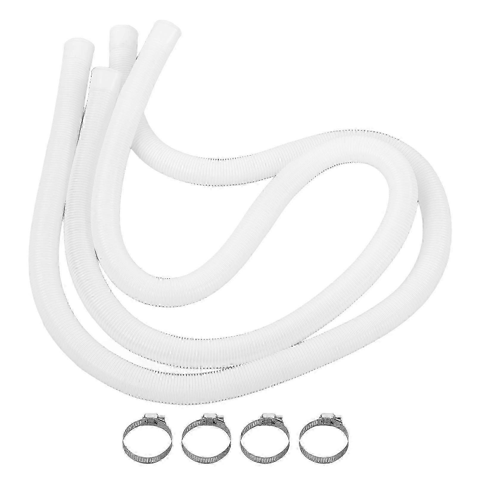2025 Adjustable Pool Hose Wear-Resistant Filter Pump Hose with Buckle for Pools