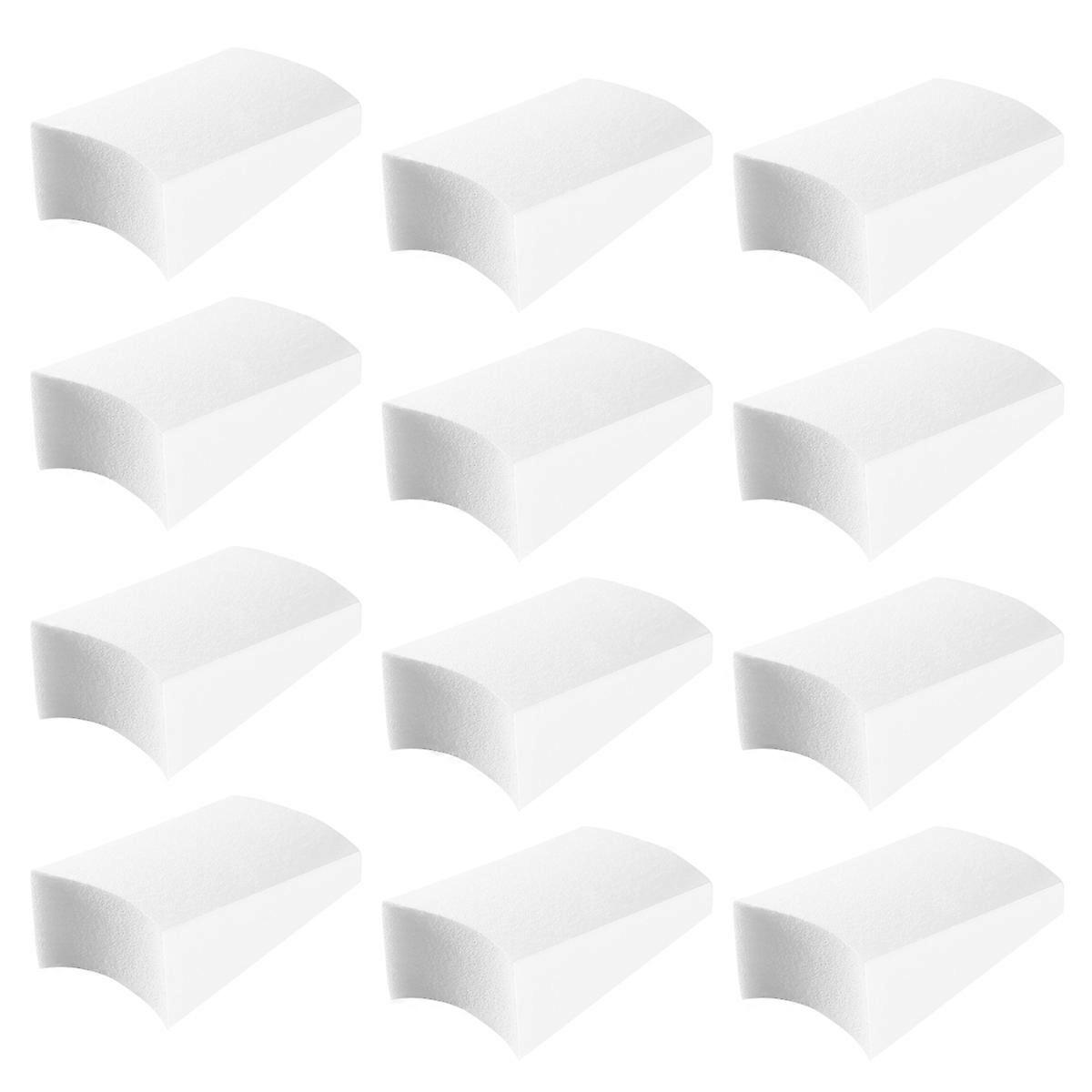 Beauty Puff for Powder Triangular Powder Puff Women All Skin Types Latex Cotton Washable and Durable 24Set