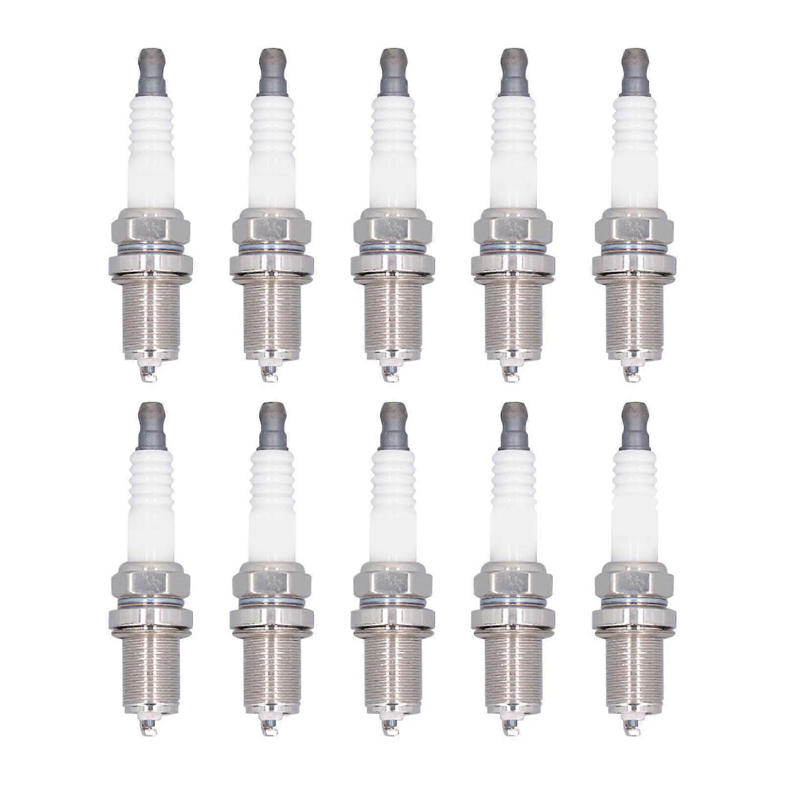 K6RTC Spark Plug 10 Pack RC12YC Copper Core Fixed Connector for Lawn Garden Equipment Small Motor Compatibility